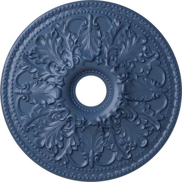Ekena Millwork Ashley Ceiling Medallion (Fits Canopies up to 4 3/4"), 23 7/8"OD x 4"ID x 2 1/8"P, Americana CM23ASAMF - main